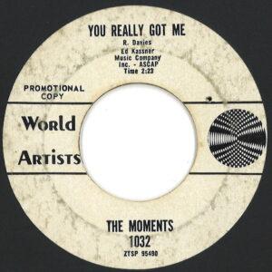 The Moments – You Really Got Me / Money Money