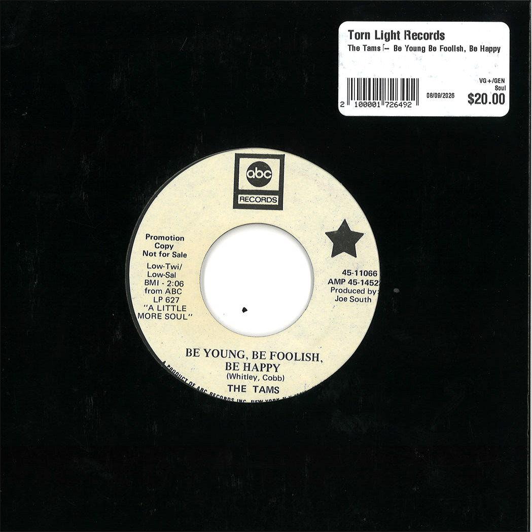 The Tams – Be Young Be Foolish, Be Happy