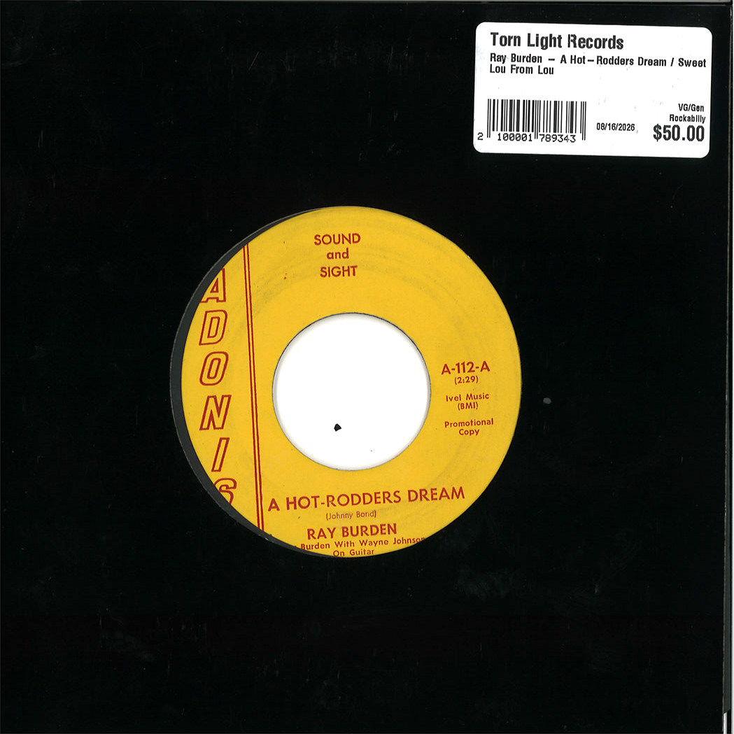 Ray Burden – A Hot-Rodders Dream / Sweet Lou From Lou