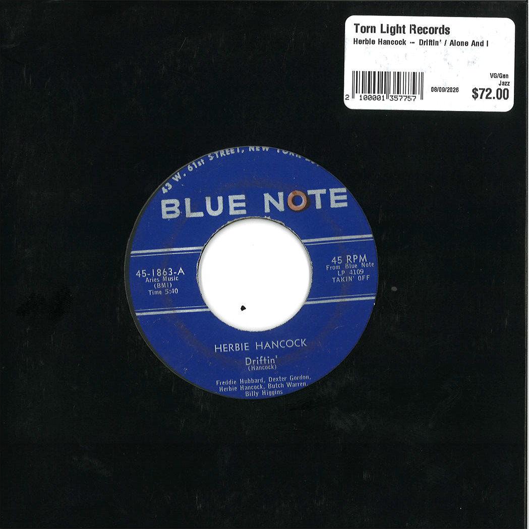 Herbie Hancock – Driftin' / Alone And I