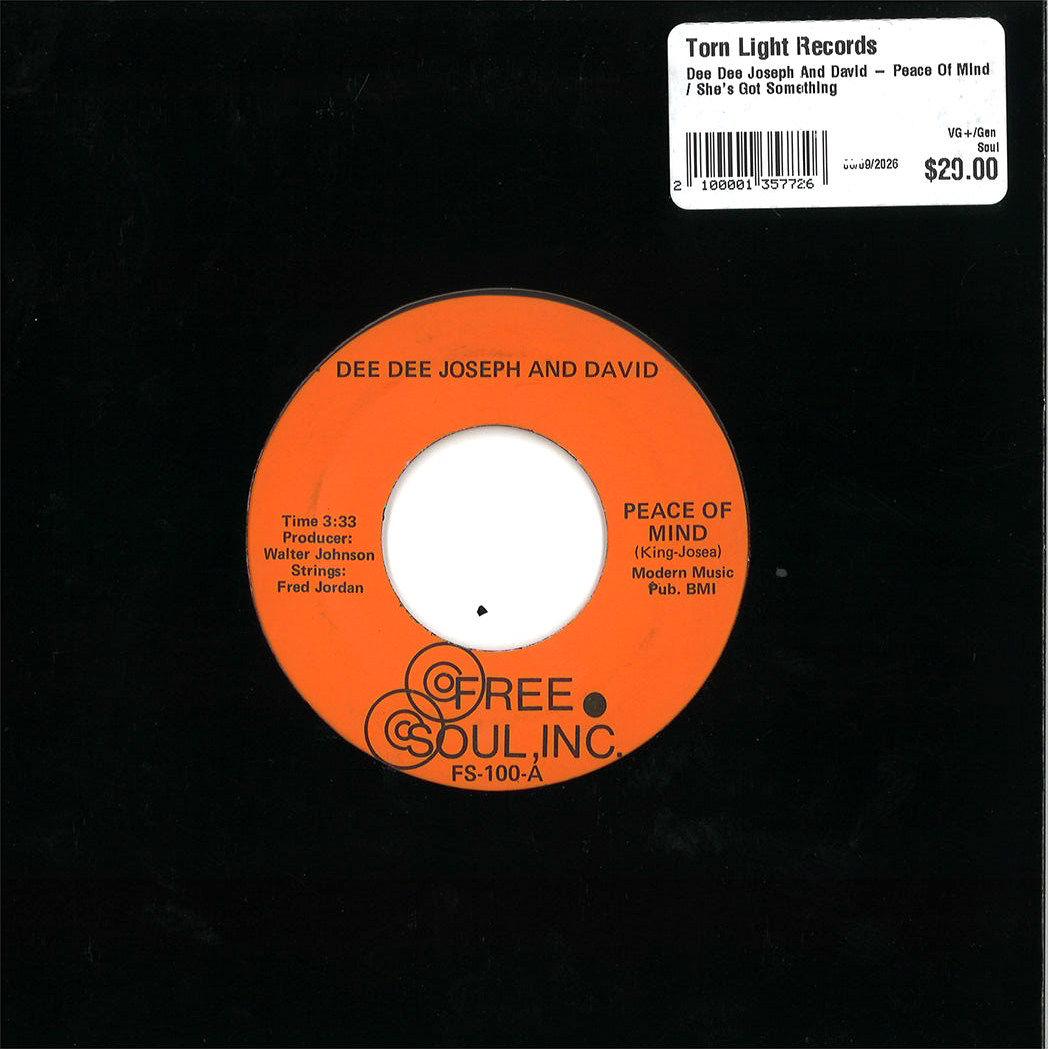 Dee Dee Joseph And David – Peace Of Mind / She's Got Something