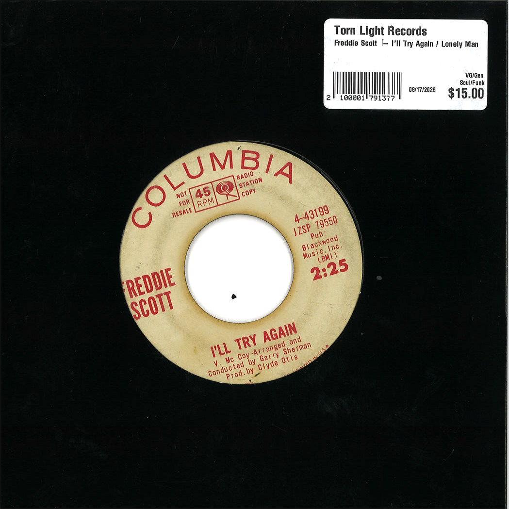 Freddie Scott – I'll Try Again / Lonely Man