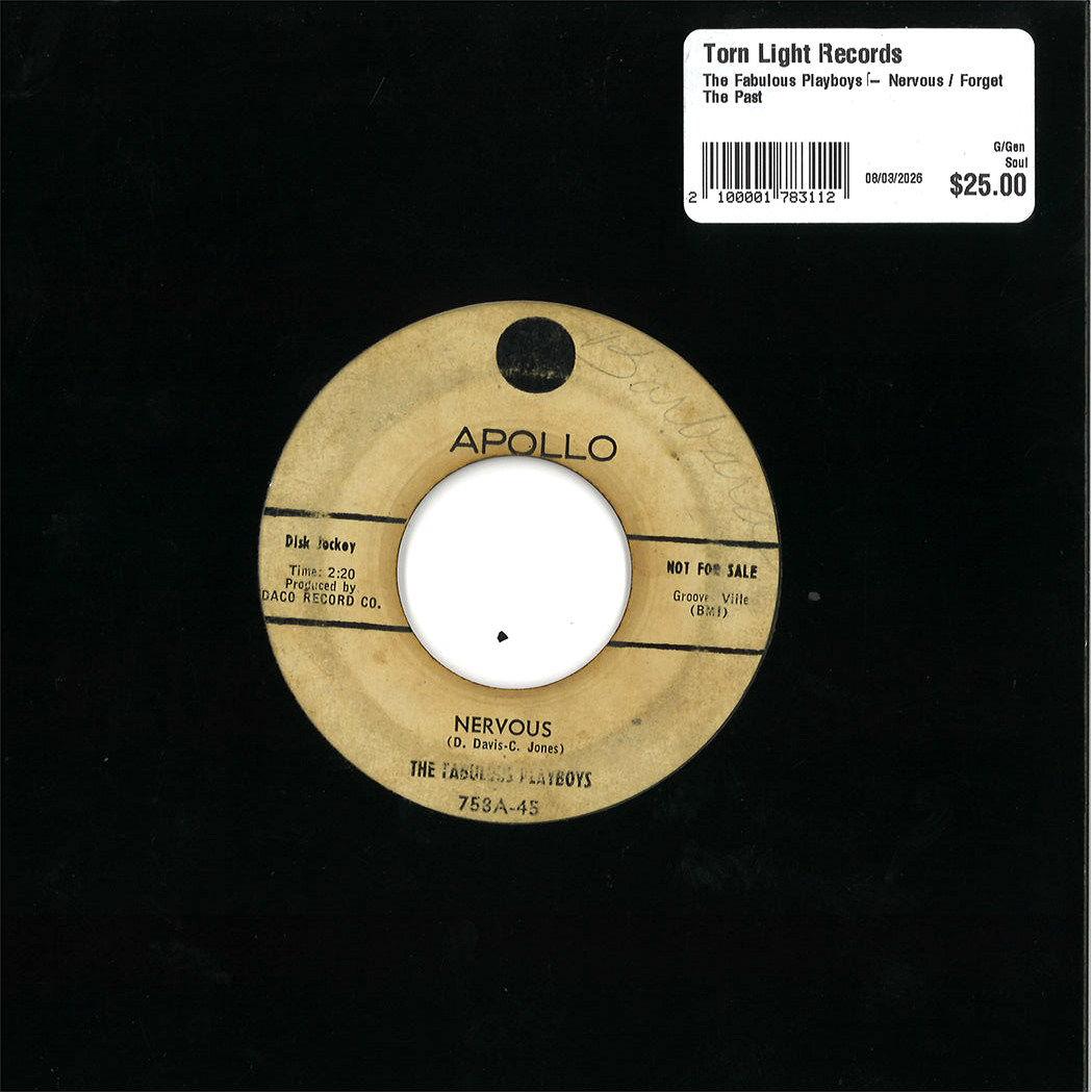 The Fabulous Playboys – Nervous / Forget The Past