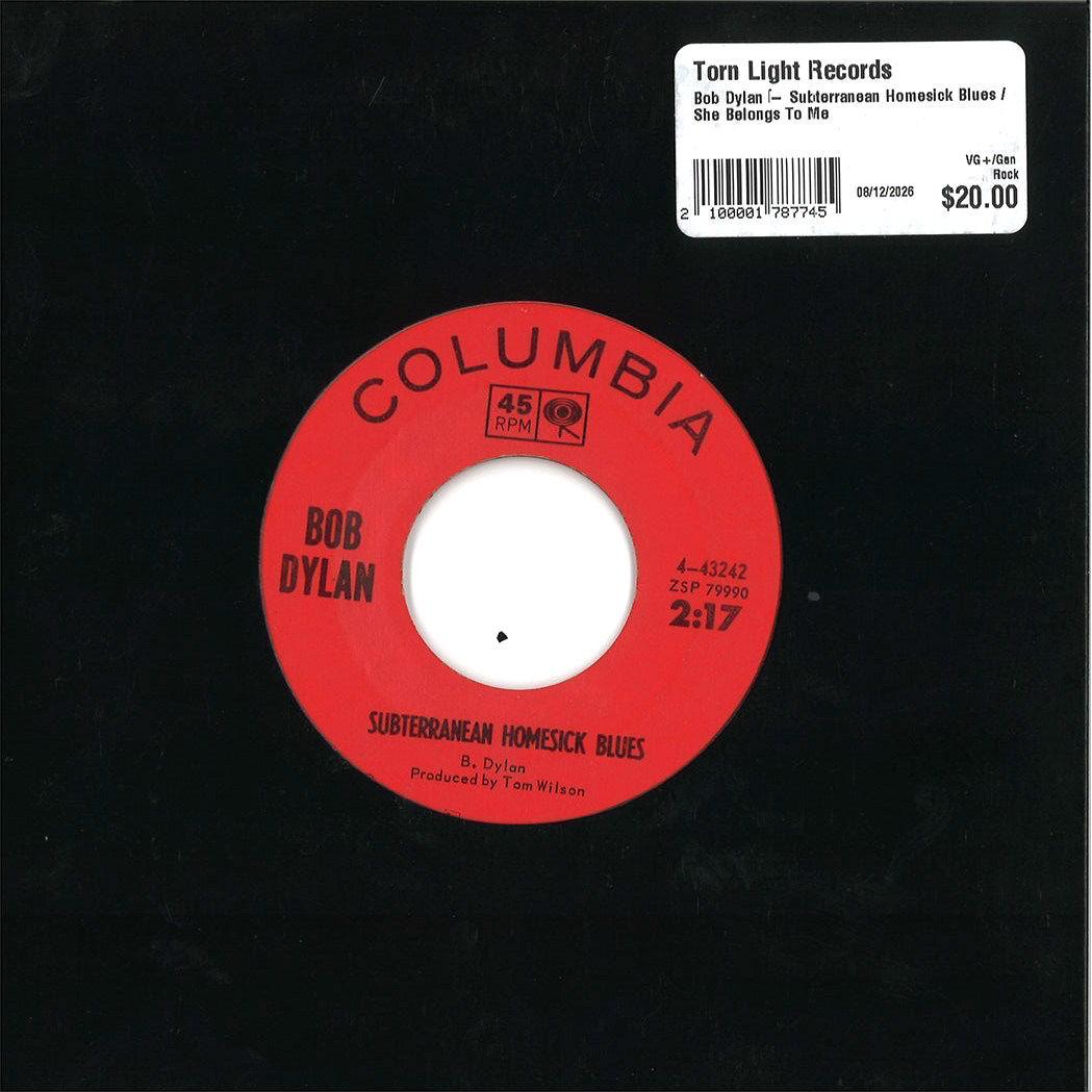 Bob Dylan – Subterranean Homesick Blues / She Belongs To Me