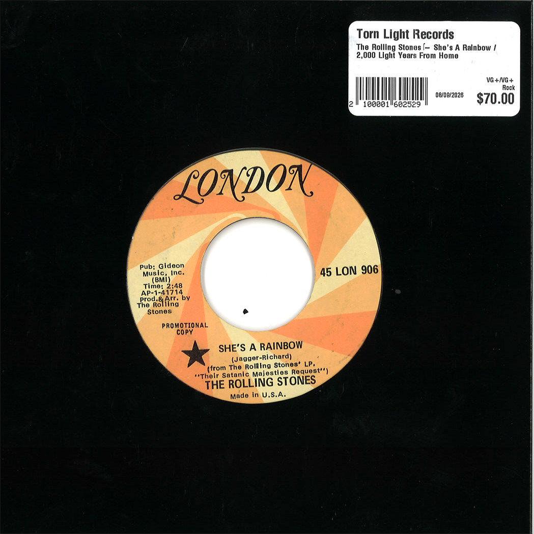 The Rolling Stones – She's A Rainbow / 2,000 Light Years From Home