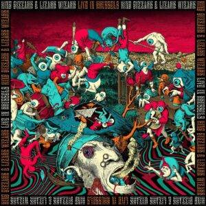 King Gizzard & The Lizard Wizard - Live In Brussels ?19  (White, Orange, Blue Vinyl)