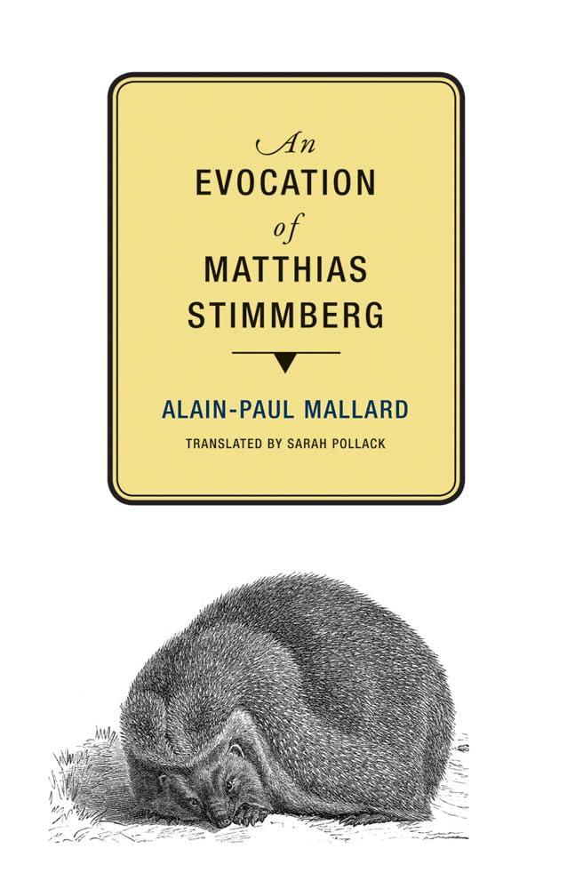 Alain-Paul Mallard - An Evocation of Matthias Stimmberg