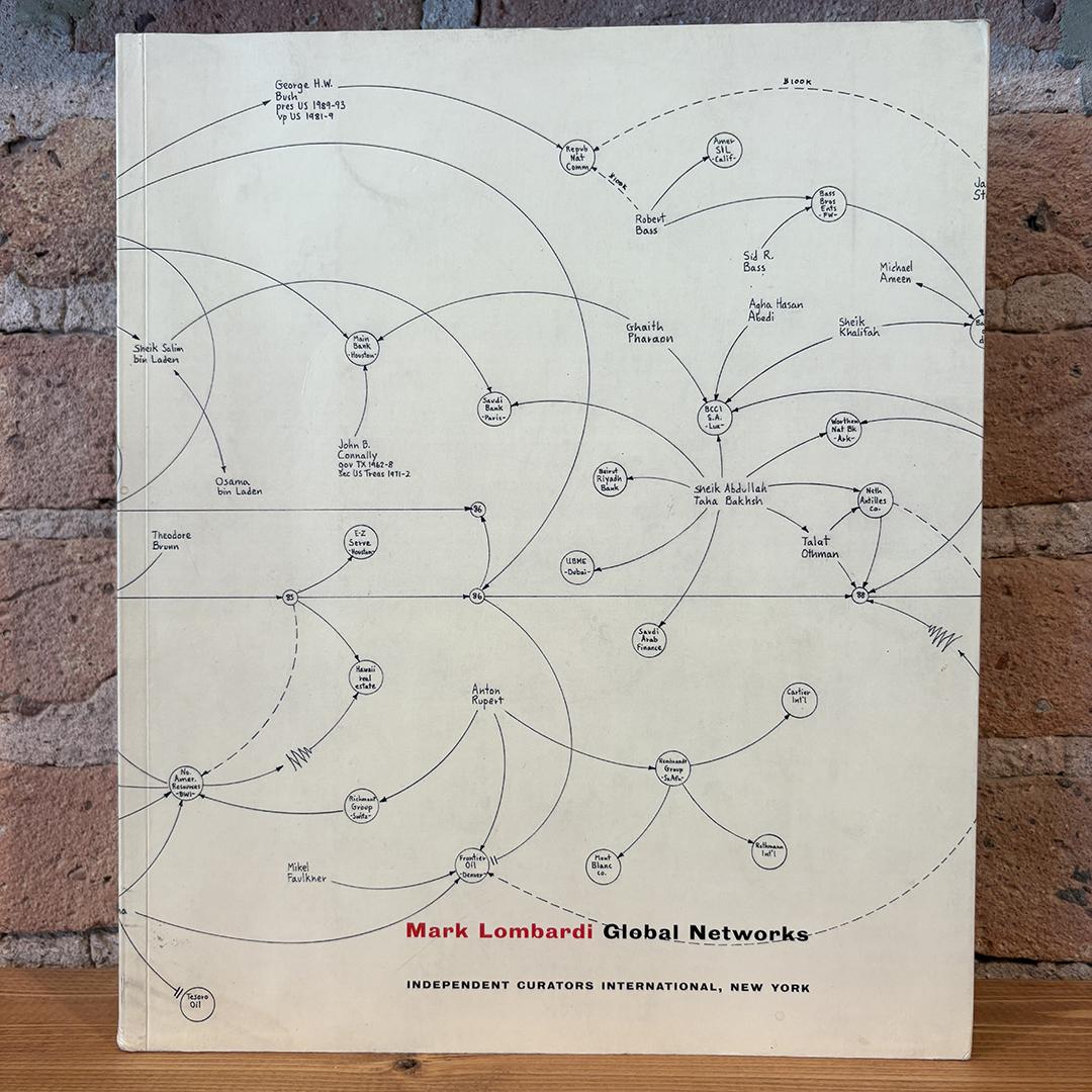 Mark Lombardi: Global Networks (Very Rare, as-is)