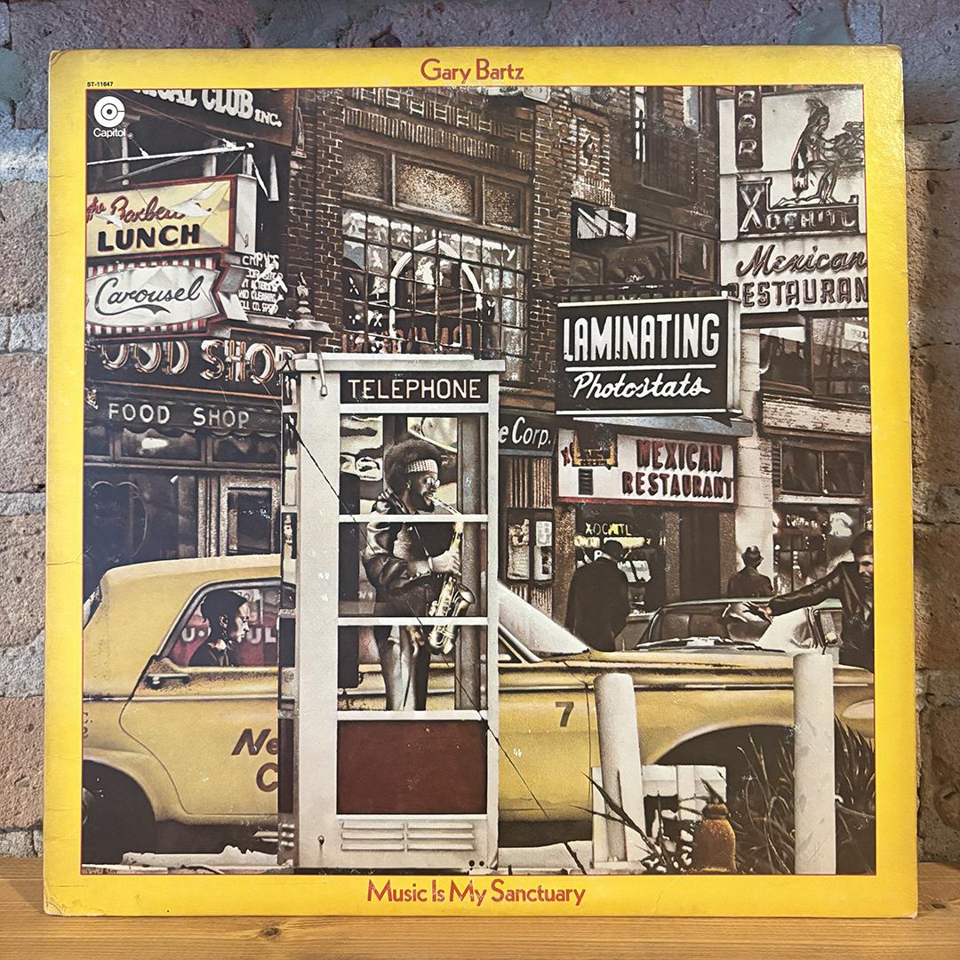 洋楽 Gary Bartz Music is my sanctuary LP Torn Light Records › Gary Bartz ‎– Music Is My Sanctuary