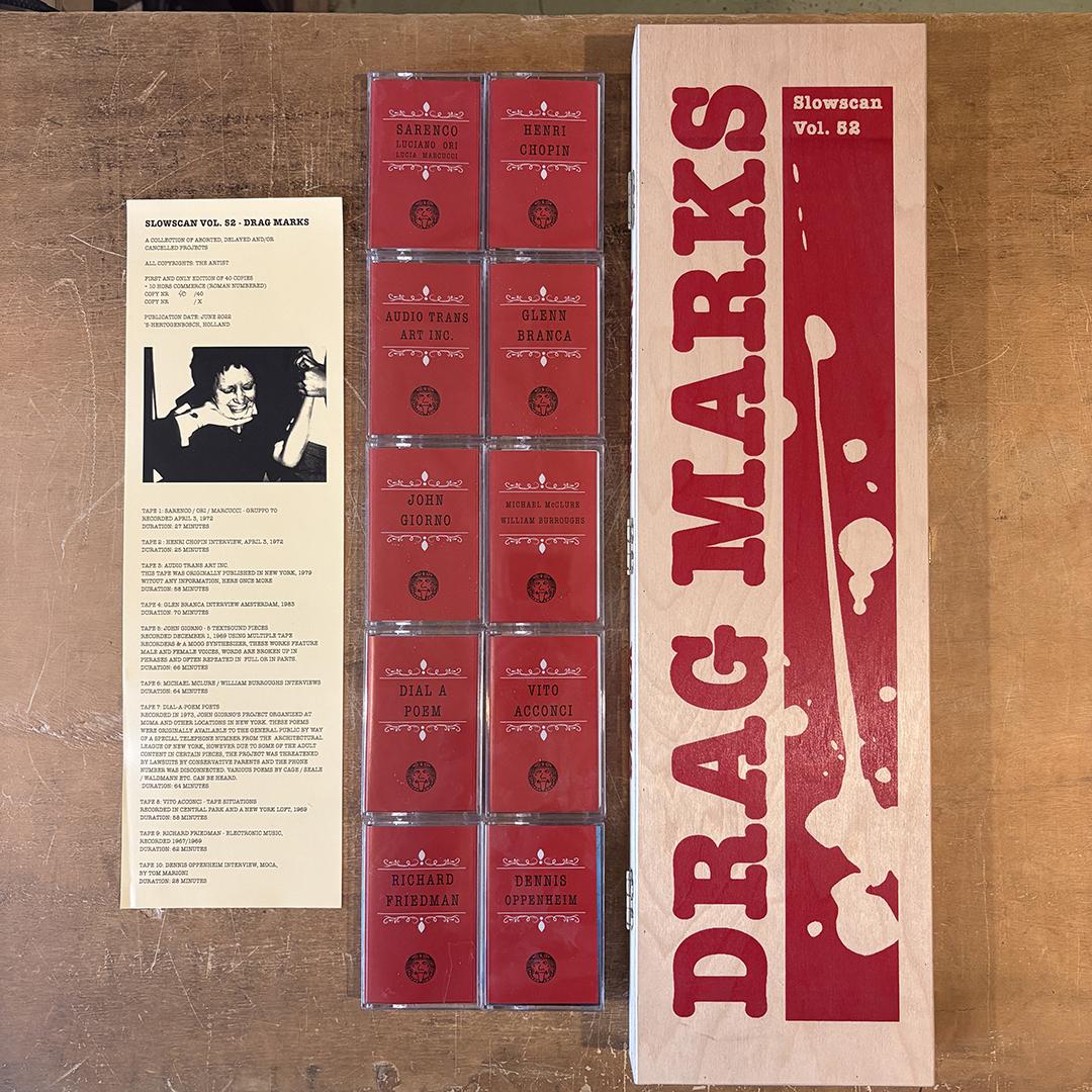 Various Artists - Slowscan 52 - Drag Marks (10 CS boxset)