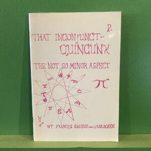 That Inconjunct Quincunx: The Not So Minor Aspect