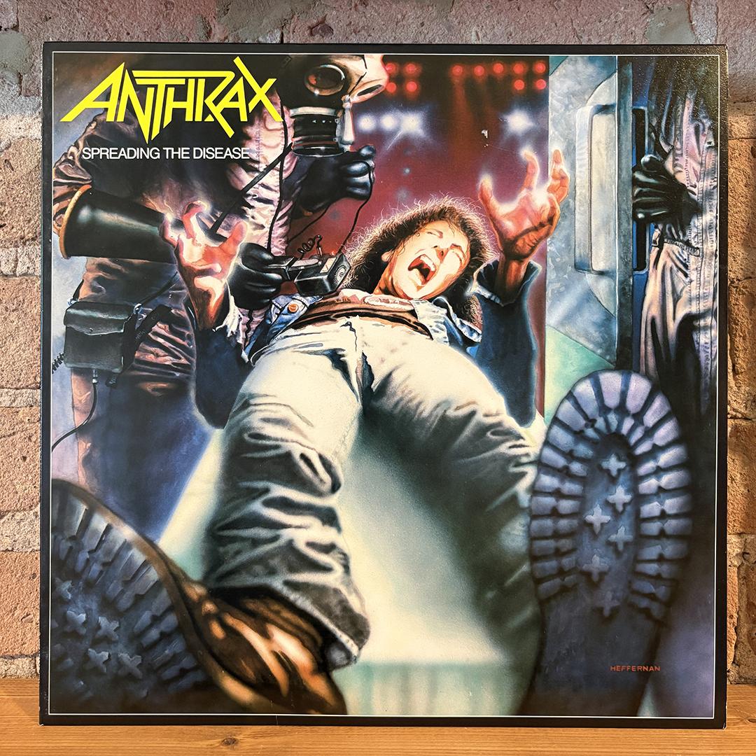 Anthrax – Spreading The Disease (1985 Pressing)