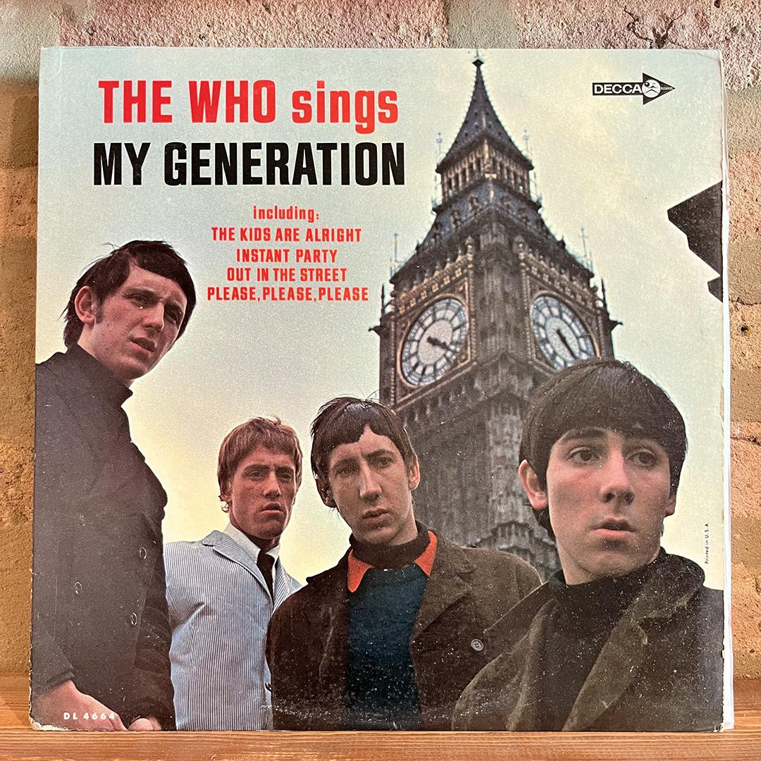 The Who – The Who Sings My Generation (1967 Pressing, check condition plays w/noise))