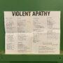 Violent Apathy ‎– Here Today.... - Image 3