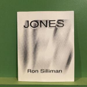 Ron Silliman - Jones (Very rare chapbook)