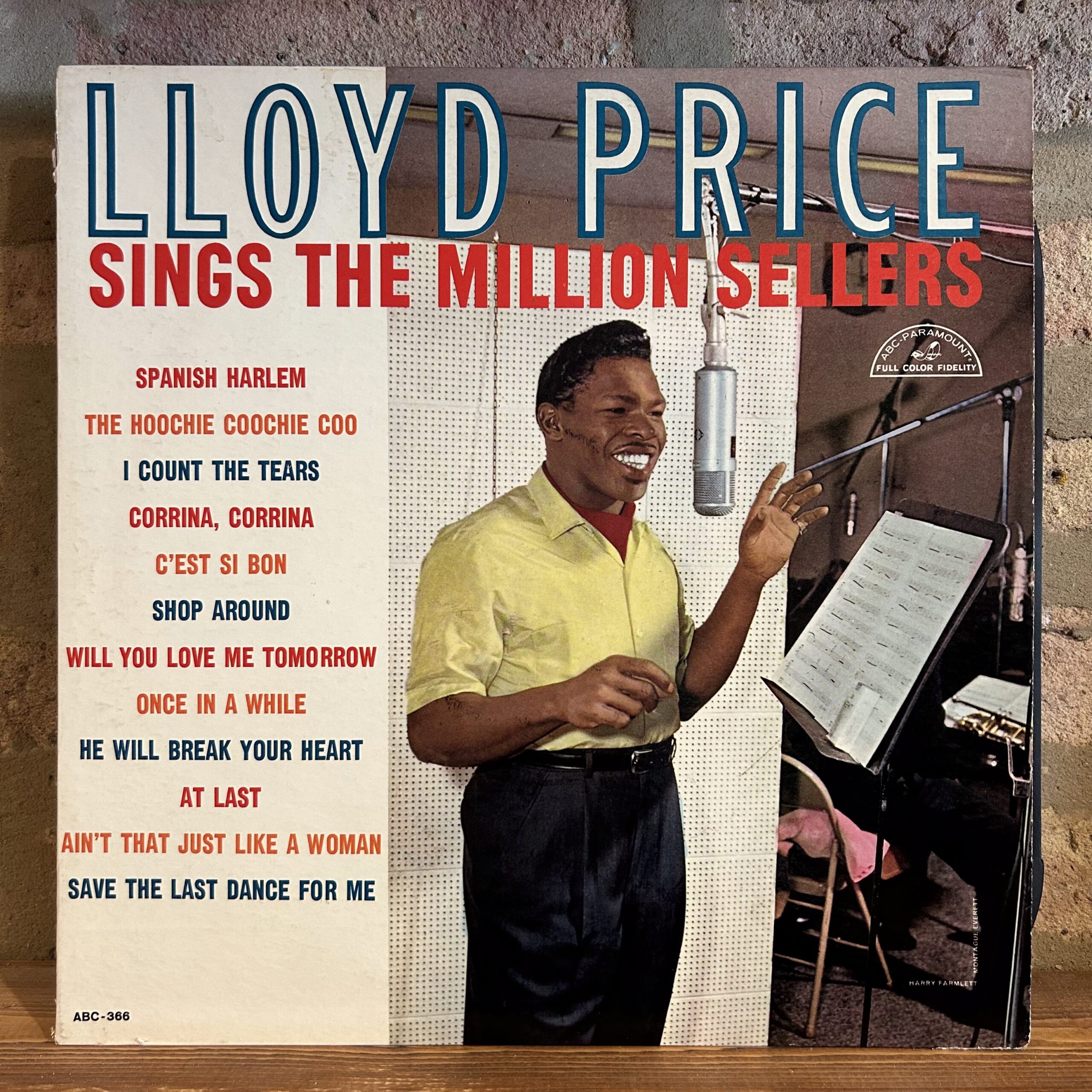 Lloyd Price And His Orchestra – Lloyd Price Sings The Million Sellers