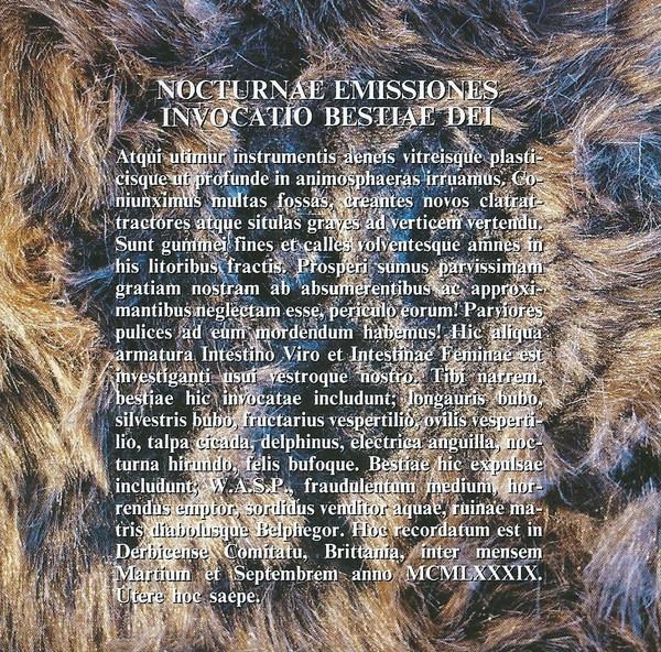 Nocturnal Emissions – Invocation Of The Beast Gods