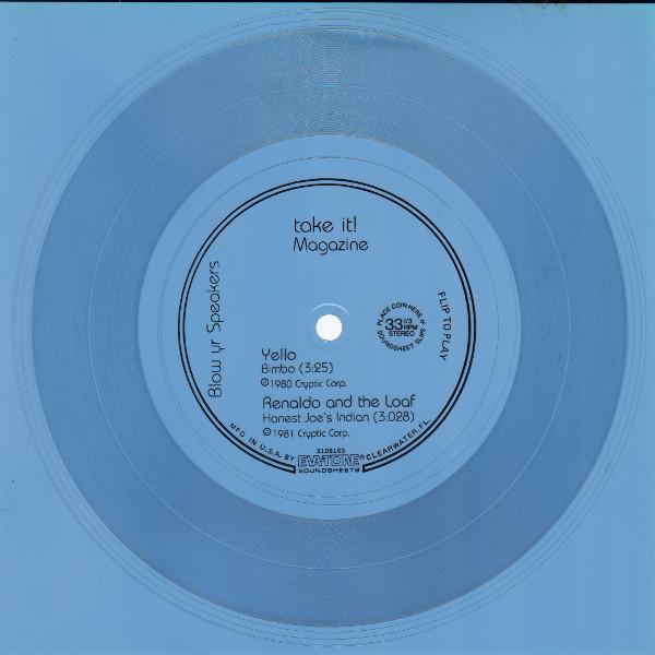Yello / Renaldo And The Loaf – Bimbo / Honest Joe's Indian