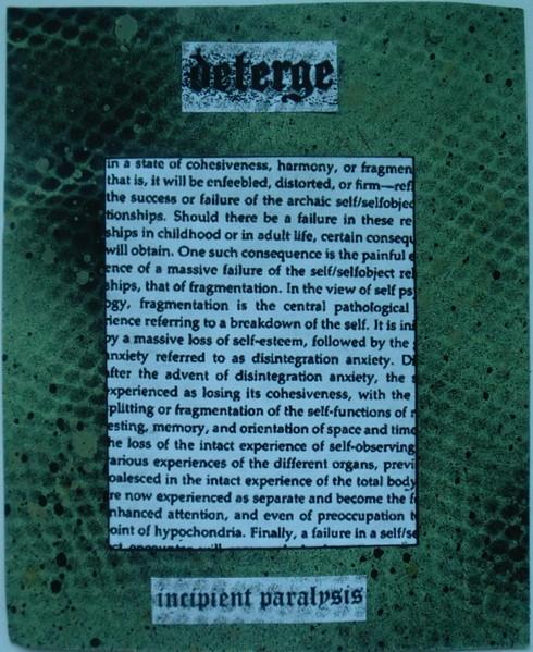 Deterge – Incipient Paralysis
