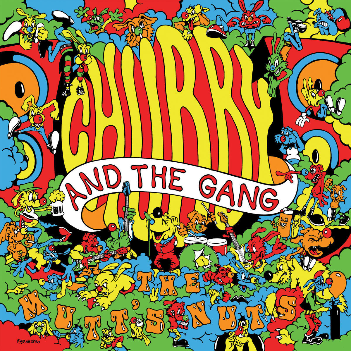 Chubby And The Gang - The Mutt's Nuts [orange vinyl]