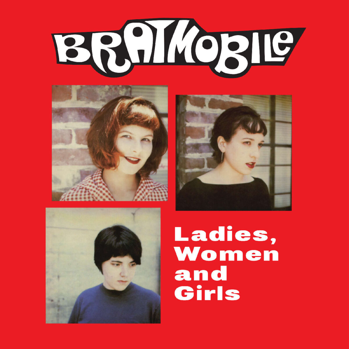 Bratmobile - Ladies, Women and Girls LP (Red vinyl)